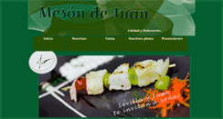 Desktop Screenshot of mesondejuansevilla.com